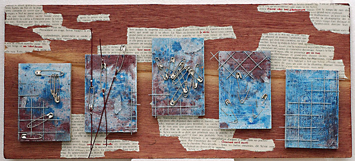 Hélène Roy. Numérisation directe, collage. 2003