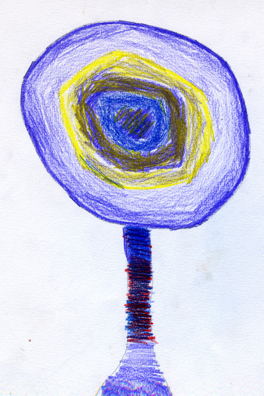 Arbre crayons dze couleurs Quentin