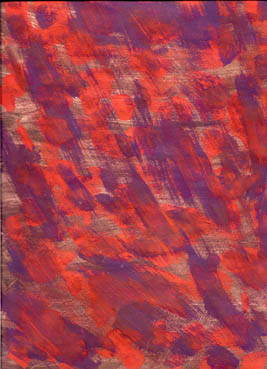 " Fond et forme ", 24 x 32 cm, 2000, gouache sur papier
